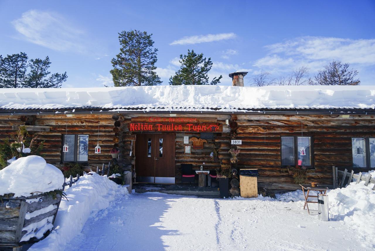 Bed and Breakfast Neljaen Tuulen Tupa Кааманен Экстерьер фото
